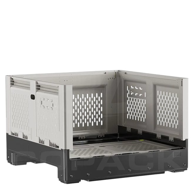 COPACK 780 Litre Vented Collapsible Pallet Bin image 1